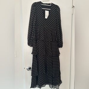 Zara polka dot dress